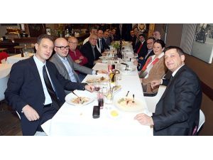 Cluj Belediye Başkanı'ndan TBF heyetine yemek