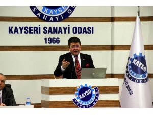 Kayseri Sanayi Odası Yönetim Kurulu Başkanı Mustafa Boydak:
