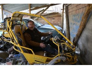 Hayırsever Muhtar, Engelli Vatandaş İçin Motorlu Araç Yapıyor