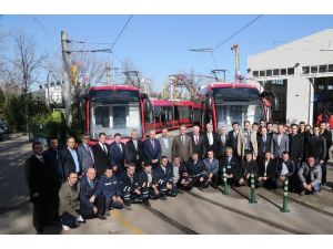 Bursa’da Raylı Sistem Araç Filosu Güçleniyor
