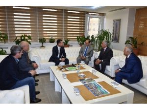 Kosova İçişleri Bakan Yardımcısı Nehat Mustafa’dan Başkan Edebali’ye Ziyaret