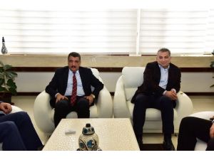 Milletvekili Külünk, Başkan Gürkan’ı Ziyaret Etti