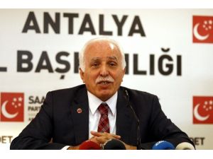 SP Genel Başkanı Kamalak: "Bütün Gücümüzle Hükümetin Yanındayız"