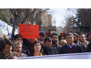 Cebeci Kampüsü’nde ‘güvenlik’ protestosu