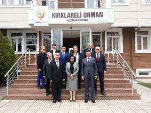 Vali Civelek’ten Türk Telekom Ve Orman İşletmeye Ziyaret