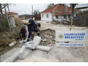 Odunpazarı Belediyesi Yeni Mahallelerinde Çalışmalarını Sürdürüyor