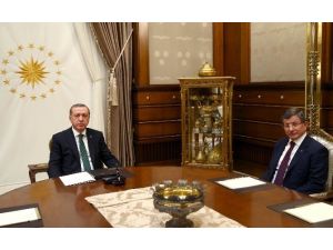Başbakan Davutoğlu Cumhurbaşkanlığı Külliyesi’nde