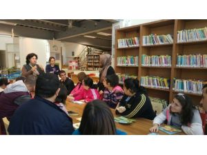Özel Öğrenciler Hacıkura Kütüphanesini Ziyaret Etti