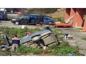 Giresun’da Trafik Kazası: 1 Ölü, 2 Yaralı