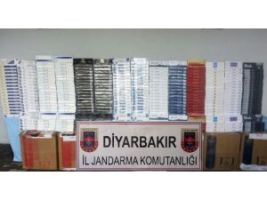 Diyarbakır’da 110 Bin Paket Kaçak Sigara Ele Geçirildi