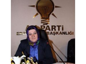 AK Parti Erzurum İl Kadın Kolları Başkanı Hilal Demir: