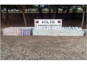 Kilis’te 7 Bin Paket Kaçak Sigara Ele Geçirildi