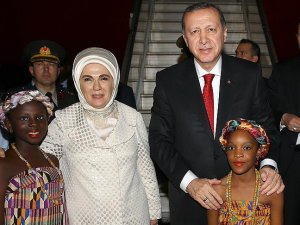 Cumhurbaşkanı Erdoğan Gana'da