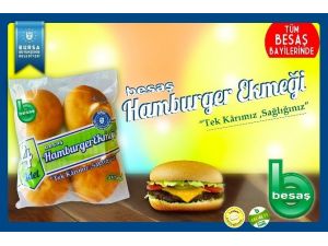 Besaş’ın Yeni Lezzeti Hamburger Ekmeği