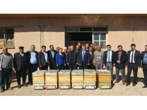 450 Arı Kovanı Bal Üreticisine Dağıtıldı