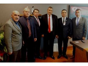 STK Temsilcilerinden AK Partili Aras’a Ziyaret