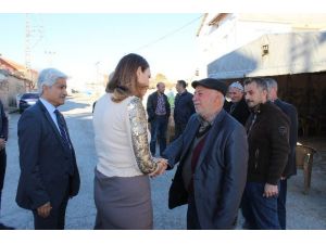 Azerbaycan Milletvekili Ganire Paşayeva Şehit Burhan Kaplan’ın Ailesini Ziyaret Etti