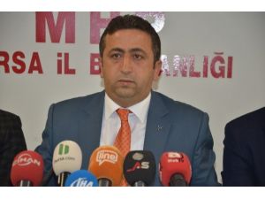 MHP Bursa İl Başkanı Yılmaz: