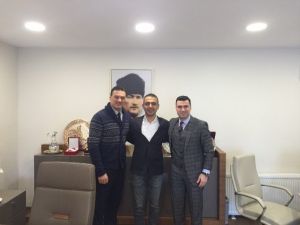 Hakan Ünsal, Mhk Başkanı Kuddusi Müftüoğlu’nu Makamında Ziyaret Etti