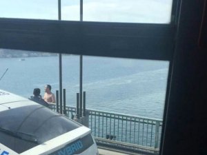 Boğaziçi Köprüsü'nde İntihar! Polis 1 Saat Dil Döktü, İkna Edemedi