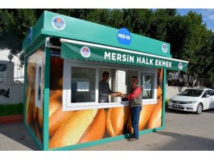 Mersin’de Halk Ekmek 11 Noktada Satışta