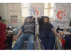 41 Siirtli Çanakkale Şehidi Anısına 41 Kan Bağışı Yapıldı