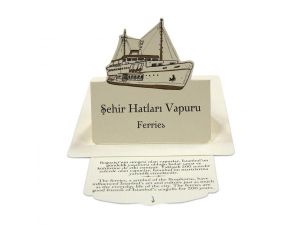 Vapurdan ilham alınan hediyelik eşyalar satışta