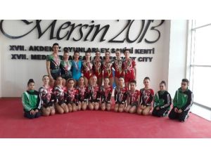 Büyükşehir’in Cimnastikçileri Mersin’de Farkını Gösterdi