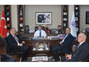 Ulus Belediye Başkanı Uzun’dan Aksoy’a Ziyaret