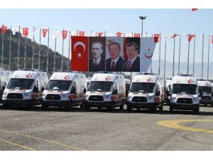 836 Ambulansın Üçüncü Dağıtımı Samsun’da Yapıldı