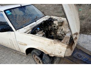 Ankara'dan çalınan hurda araç Kırıkkale'de bulundu