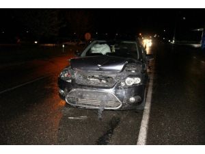 Saray’da Trafik Kazası Ucuz Atlatıldı