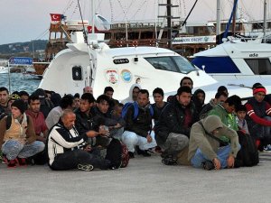 Aydın'da 58 sığınmacı kurtarıldı
