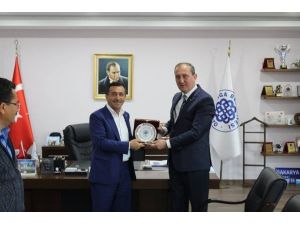 Toprakkale Belediye Başkanı Demirci, Başkan Işık’ı Ziyaret Etti