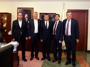 CHP Grup Başkanvekili Özel’den Başkan Karalar’a Ziyaret