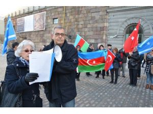 Sözde Ermeni Tasarısı İsveç’te Protesto Edildi
