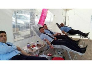 Reyhanlı Belediye Zabıtası’ndan Kan Bağışı