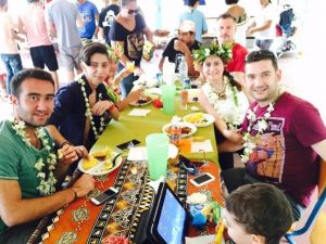 Bayramiçli Öğrenciler Tahiti’de