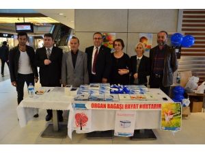 Zonguldak Diyaliz-organ Nakli Derneğinden Organ Bağış Standı