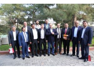 Şanlıurfa AK Parti İlçe Belediye Başkanları Karaköprü’de Biraraya Geldi