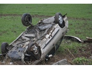 Çorum’da Otomobil Takla Attı: 1 Yaralı