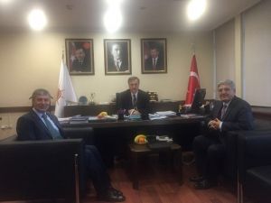 Milletvekili Demiröz Ve Başkan Aksoy’dan İBB’ye Ziyaret