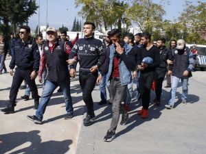 Antalya’da Terör Operasyonu Şüphelileri Adliyeye Sevk Edildi