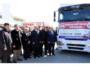 Erzincan’dan Bayırbucak Türkmenlerine Yardım