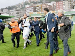 Giresunspor - Kayseri Erciyesspor Maçı Sonrası Olaylar Çıktı