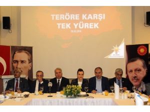 AK Partili Vekiller Teröre Karşı ’TEK Yürek’ Oldu