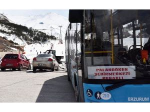 Palandöken Ve Konaklı’ya Belediye Otobüs Seferleri Başladı