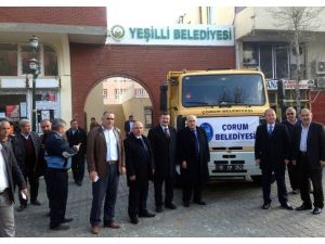 Çorum Belediyesi’nin Yardım Tırları Mardin’e Ulaştı