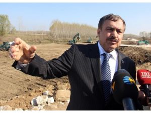 Bakan Eroğlu, Kanal Edirne Projesinde İncelemelerde Bulundu