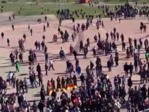 Diyarbakır'daki Nevruz kutlamaları gergin başladı
